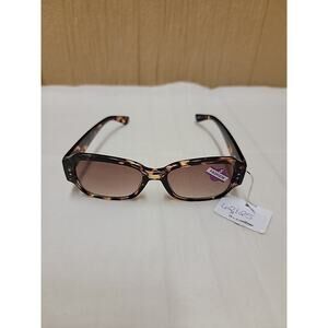 Piranha Womens Polarized Sunglasses Brown Animal Print Style # 62125